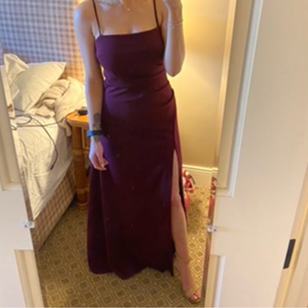 Windsor Deep Burgundy Maxi Dress